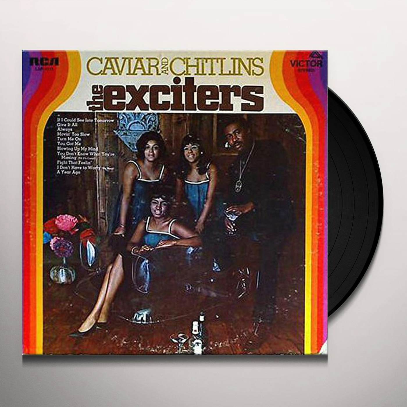 The Exciters Caviar and Chitlins Vinyl Record