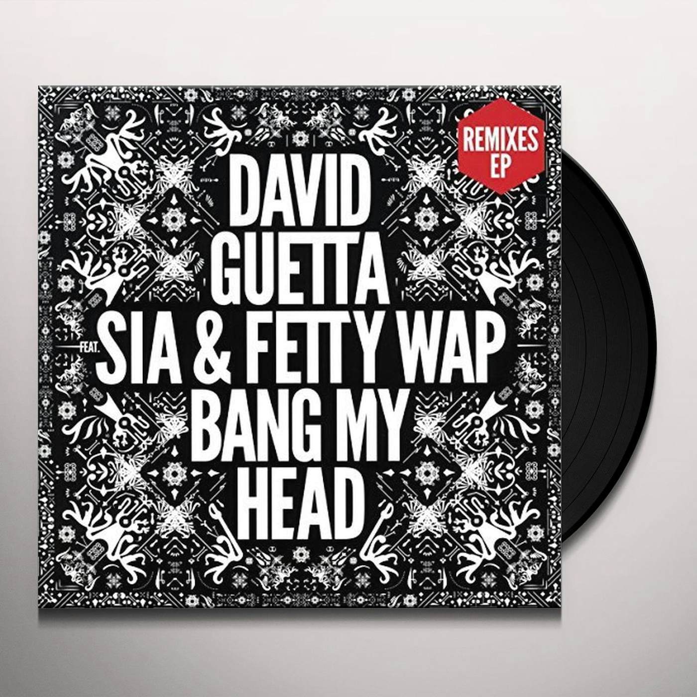 David Guetta BANG MY HEAD Vinyl Record