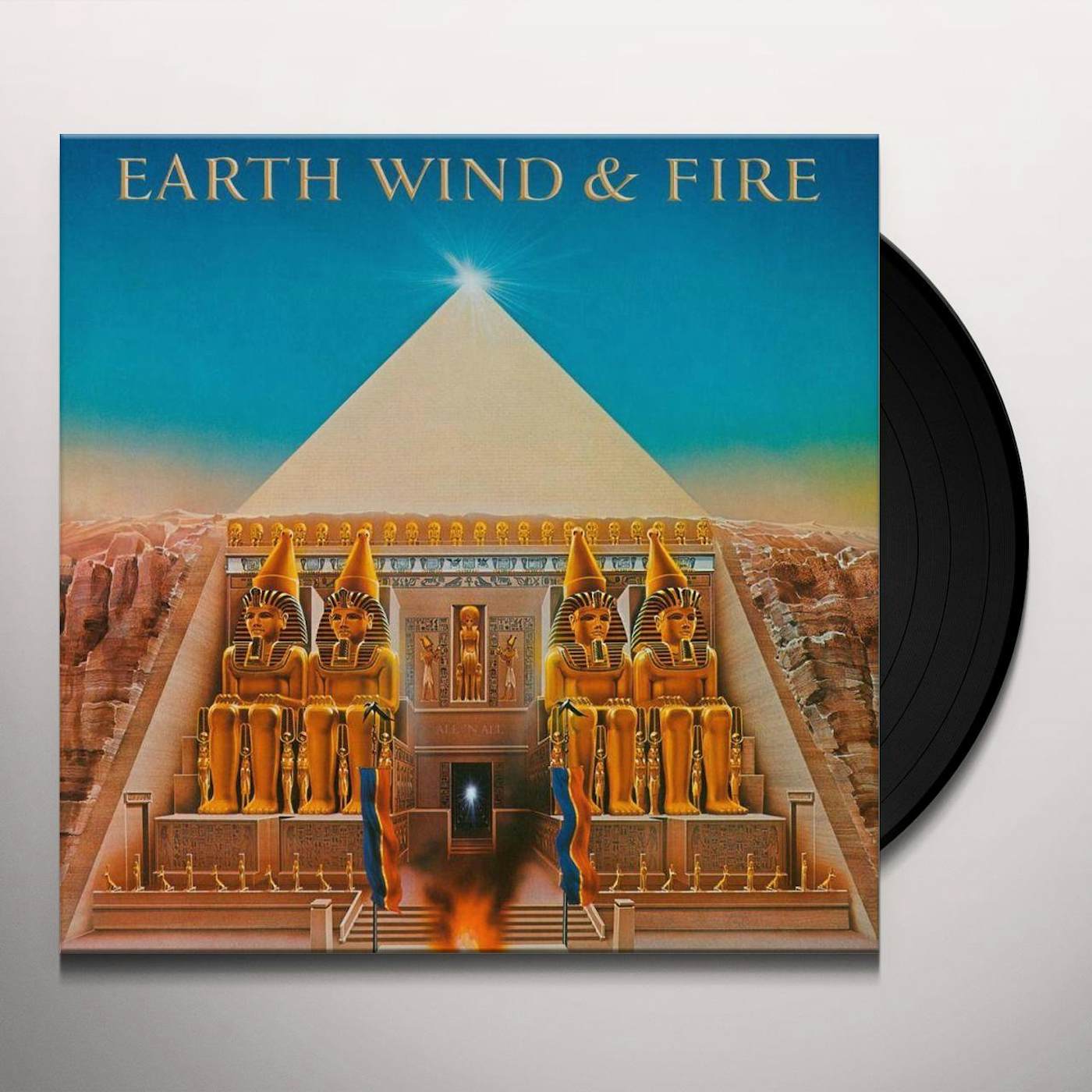 Earth, Wind & Fire ALL N ALL (180/FLAME COLOURED VINYL/POSTER) Vinyl Record