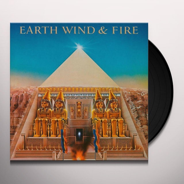 Earth Wind Fire All N All Vinyl Record Earth Wind Fire All N All Vinyl Record