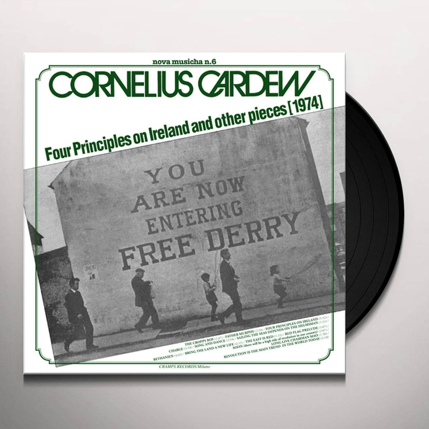 Cornelius Cardew NOVA MUSICHA NO. 6: FOUR PRINCIPLES ON IRELAND Vinyl Record