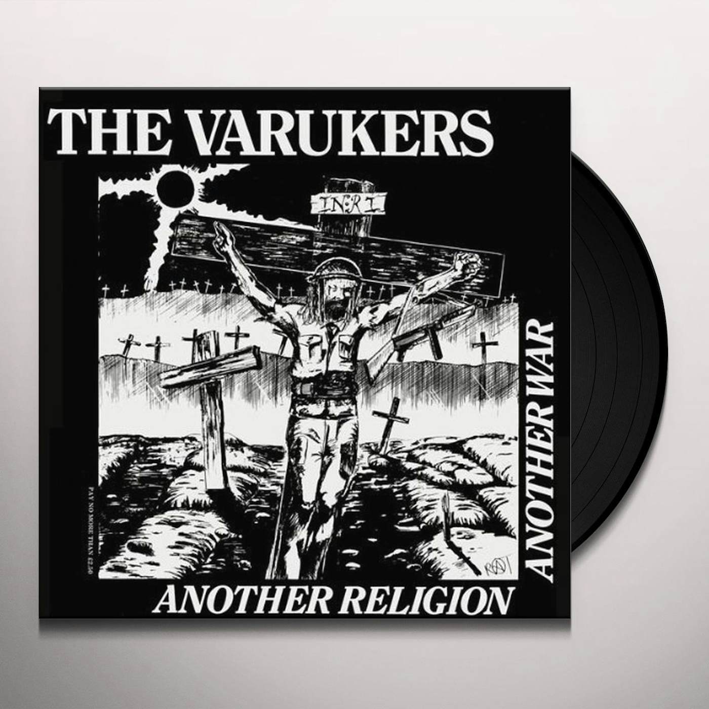 The Varukers Another Religion Another War Vinyl Record