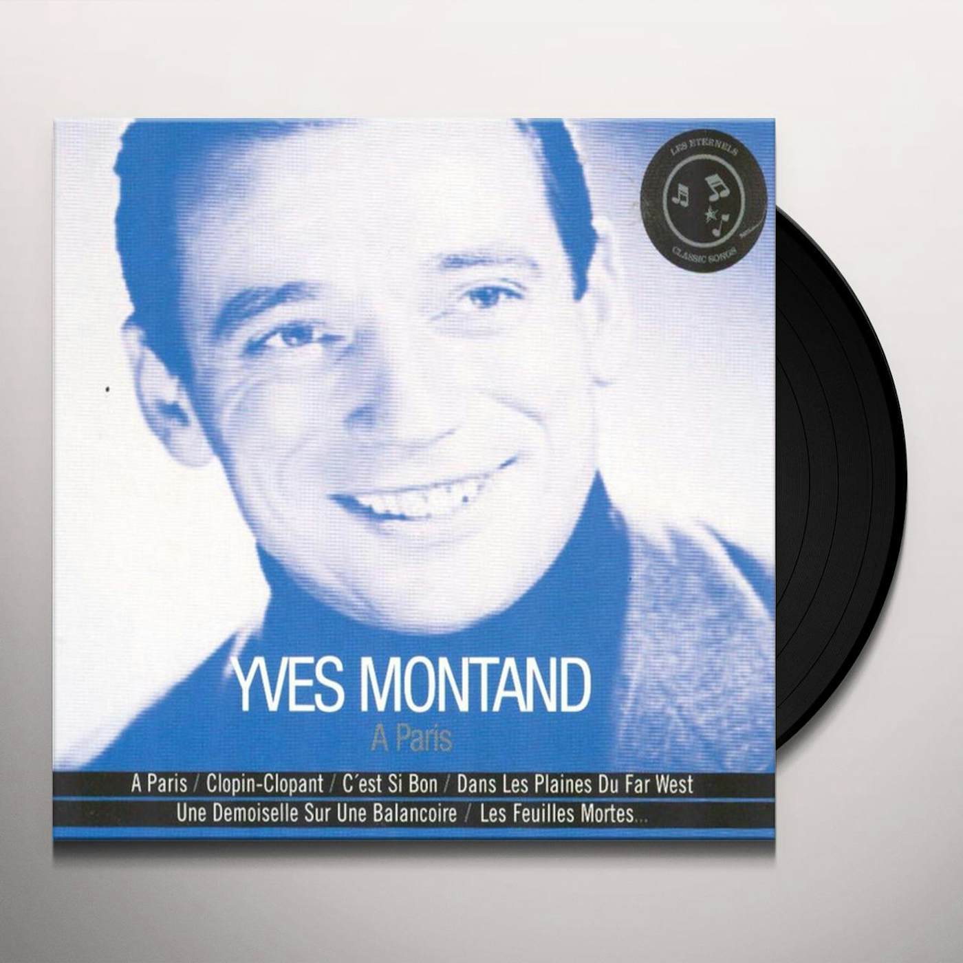 Yves Montand PARIS Vinyl Record