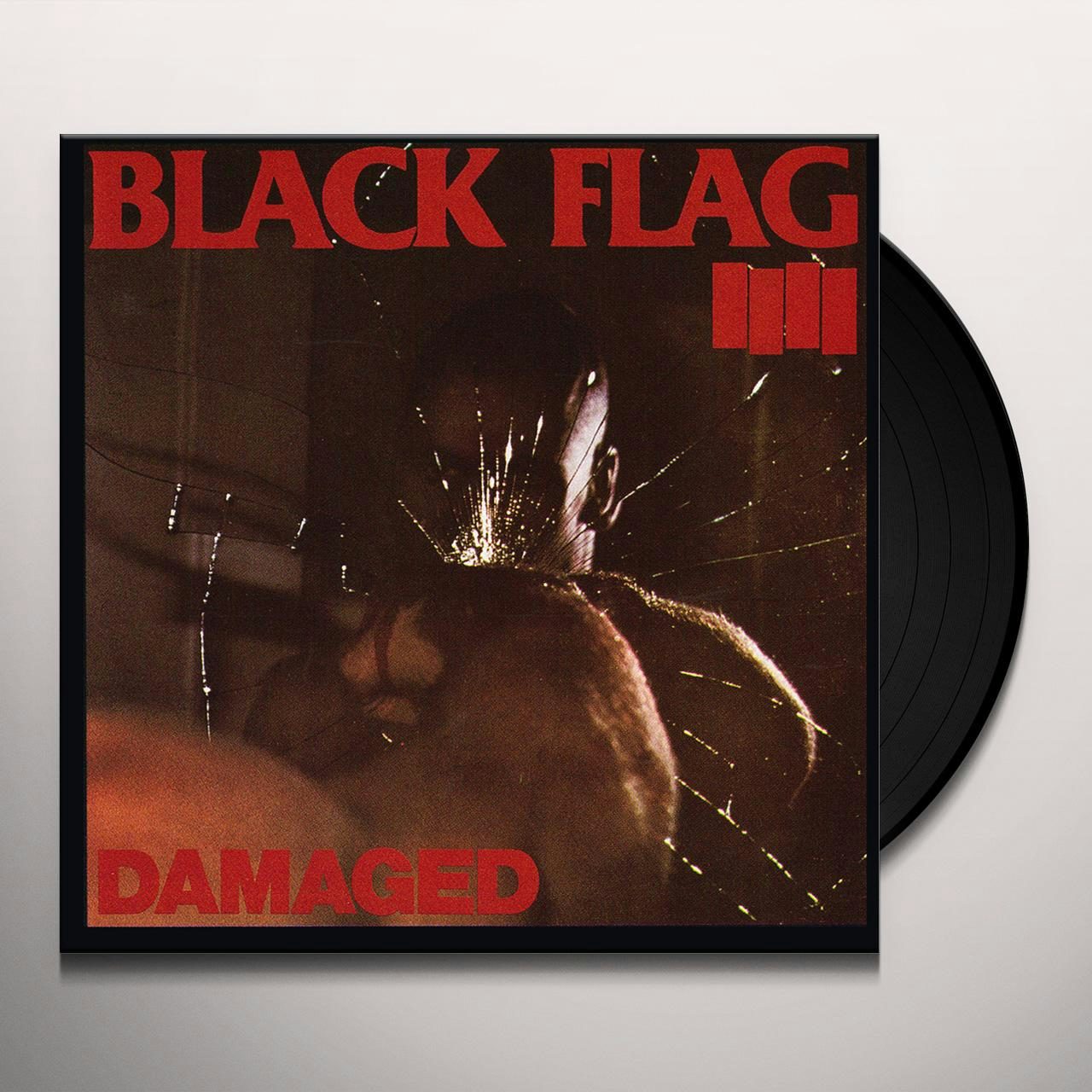 Black Flag Damaged Vinyl Record