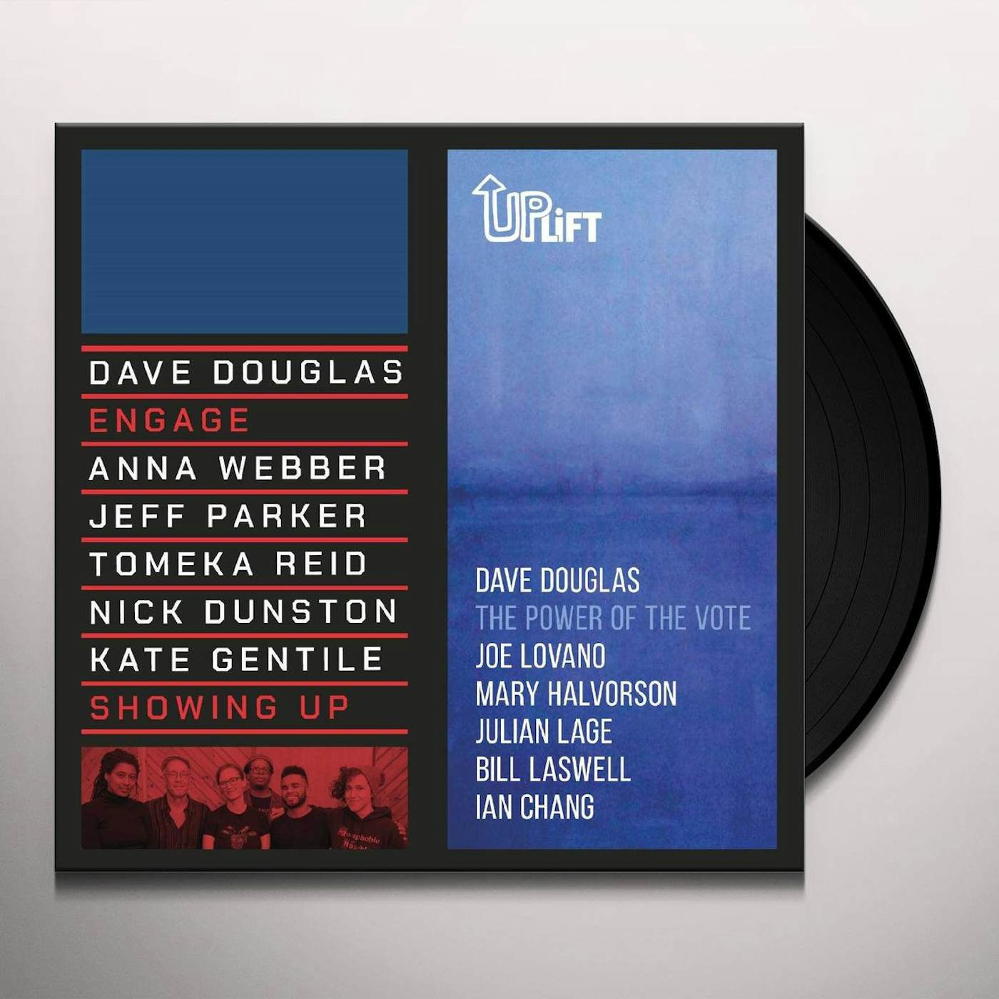 Dave Douglas SHOWING UP / THE POWER OF THE VOTE Vinyl Record