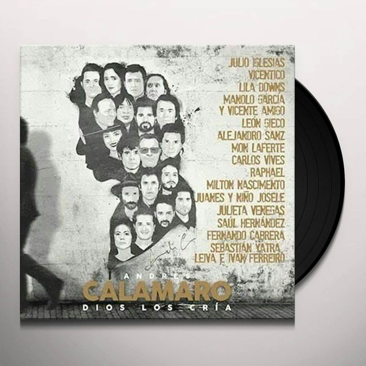 Andrés Calamaro DIOS LOS CRIA Vinyl Record