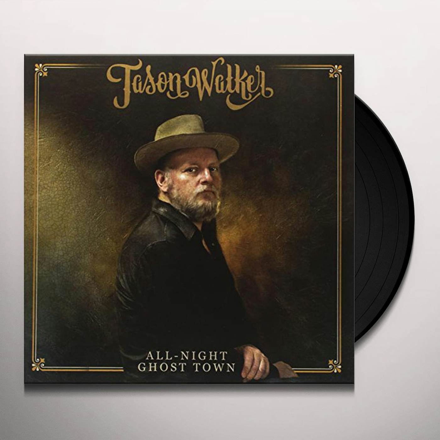 Jason Walker ALL NIGHT GHOST TOWN Vinyl Record