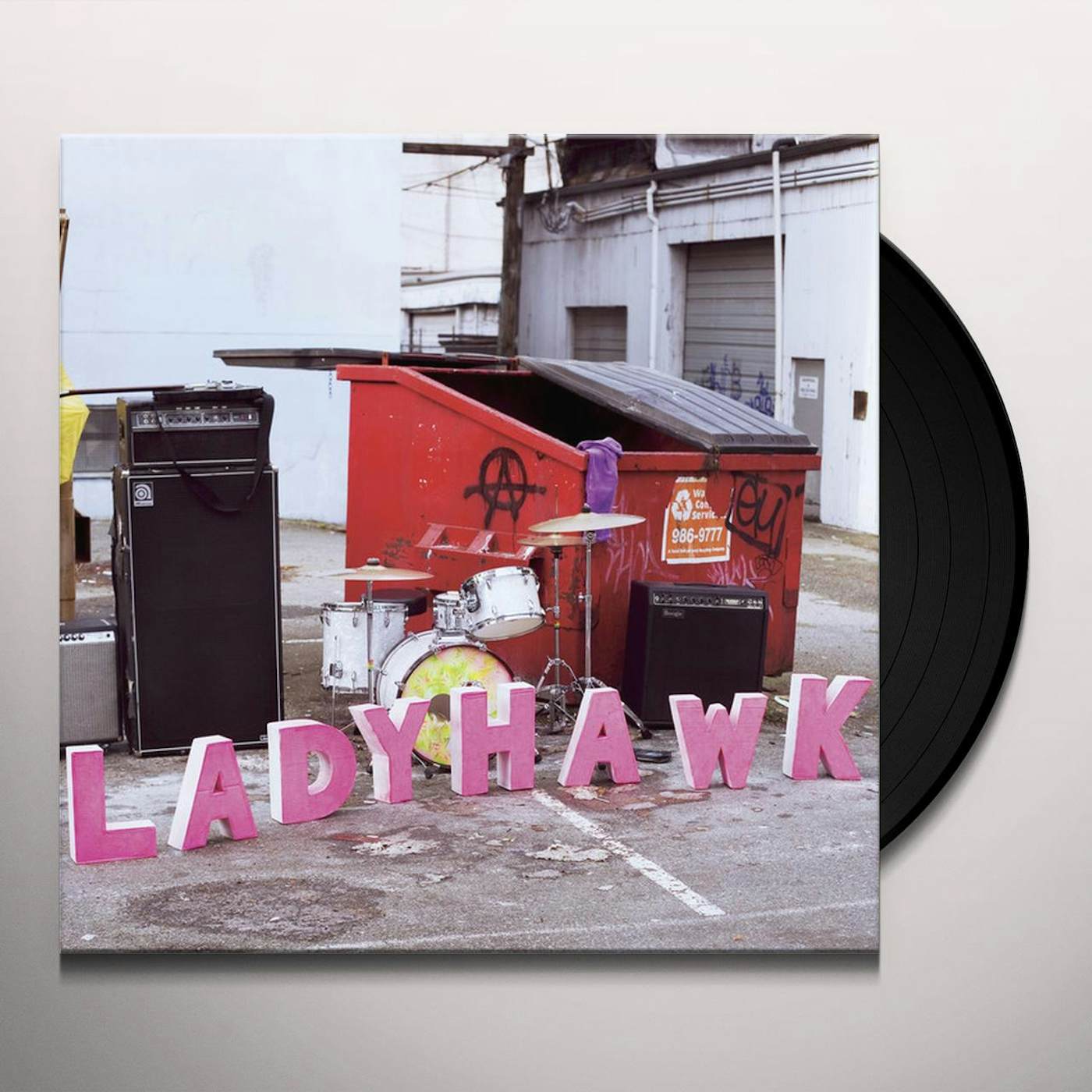 Ladyhawk Fight For Anarchy Vinyl Record
