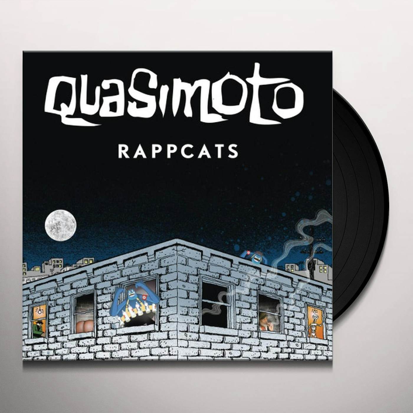 Quasimoto BUS RIDE / RAPPCATS Vinyl Record