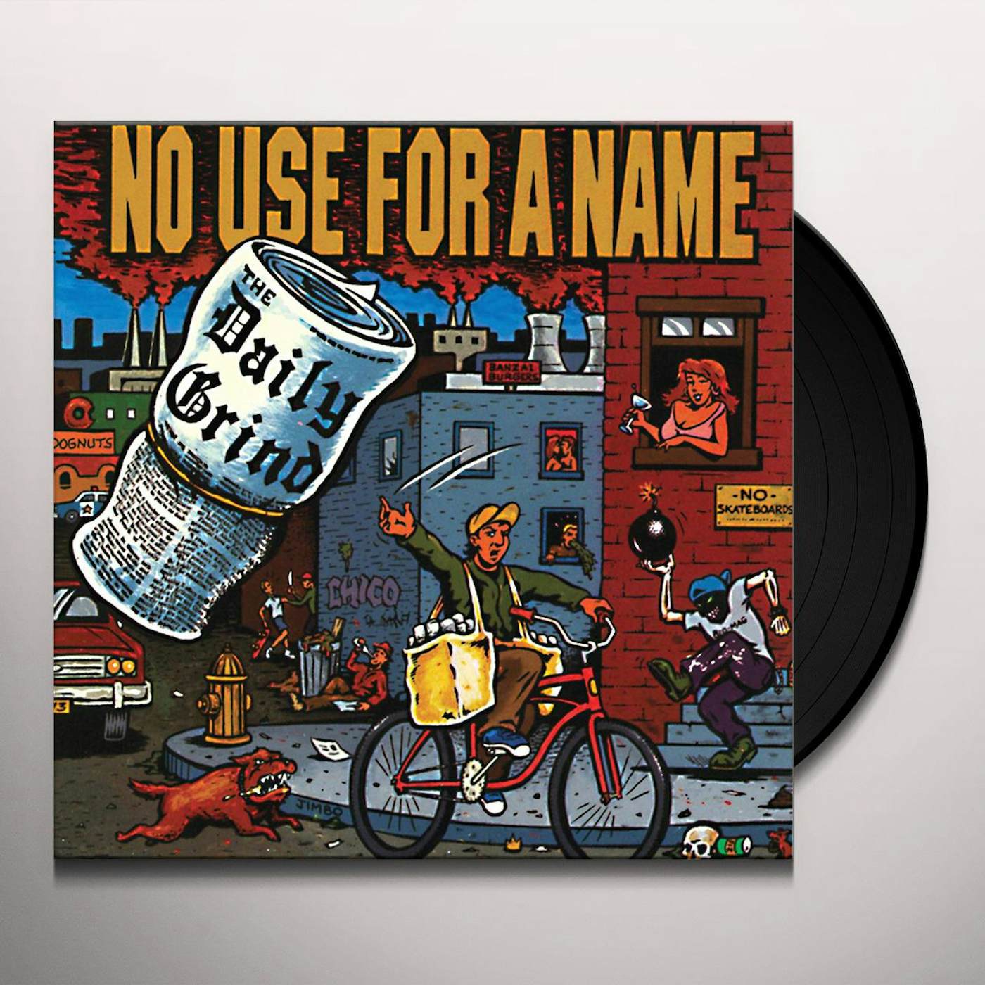 No Use For A Name DAILY GRIND Vinyl Record