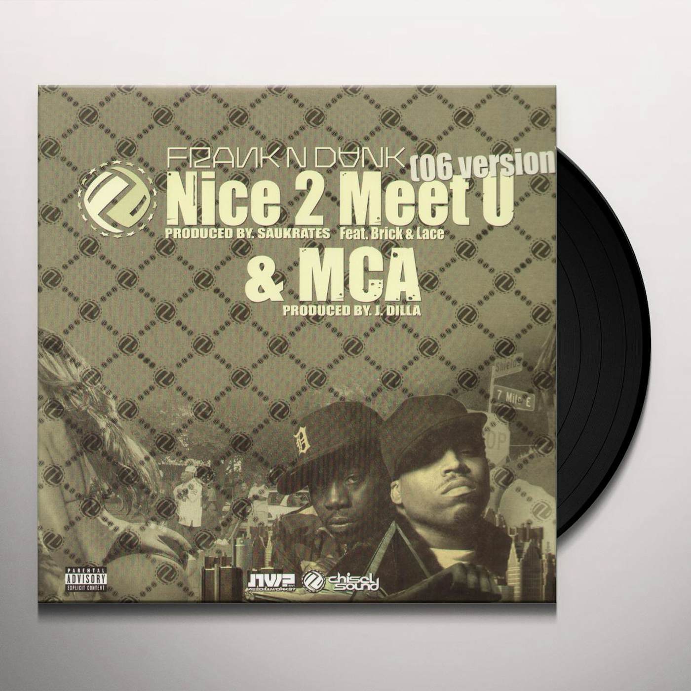 Frank N Dank NICE 2 MEET U / MCA Vinyl Record