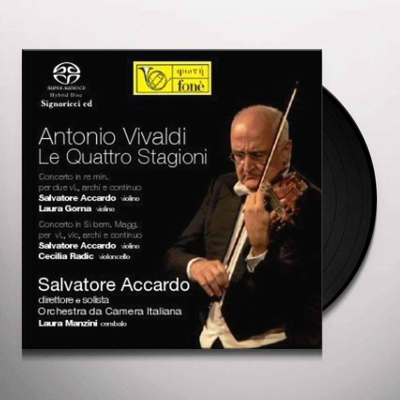 Salvatore Accardo ORCHESTRA DA CAMERA ITALIANA Vinyl Record