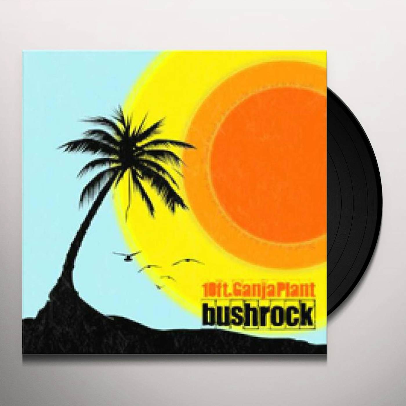 10 Ft. Ganja Plant Bush Rock Vinyl Record