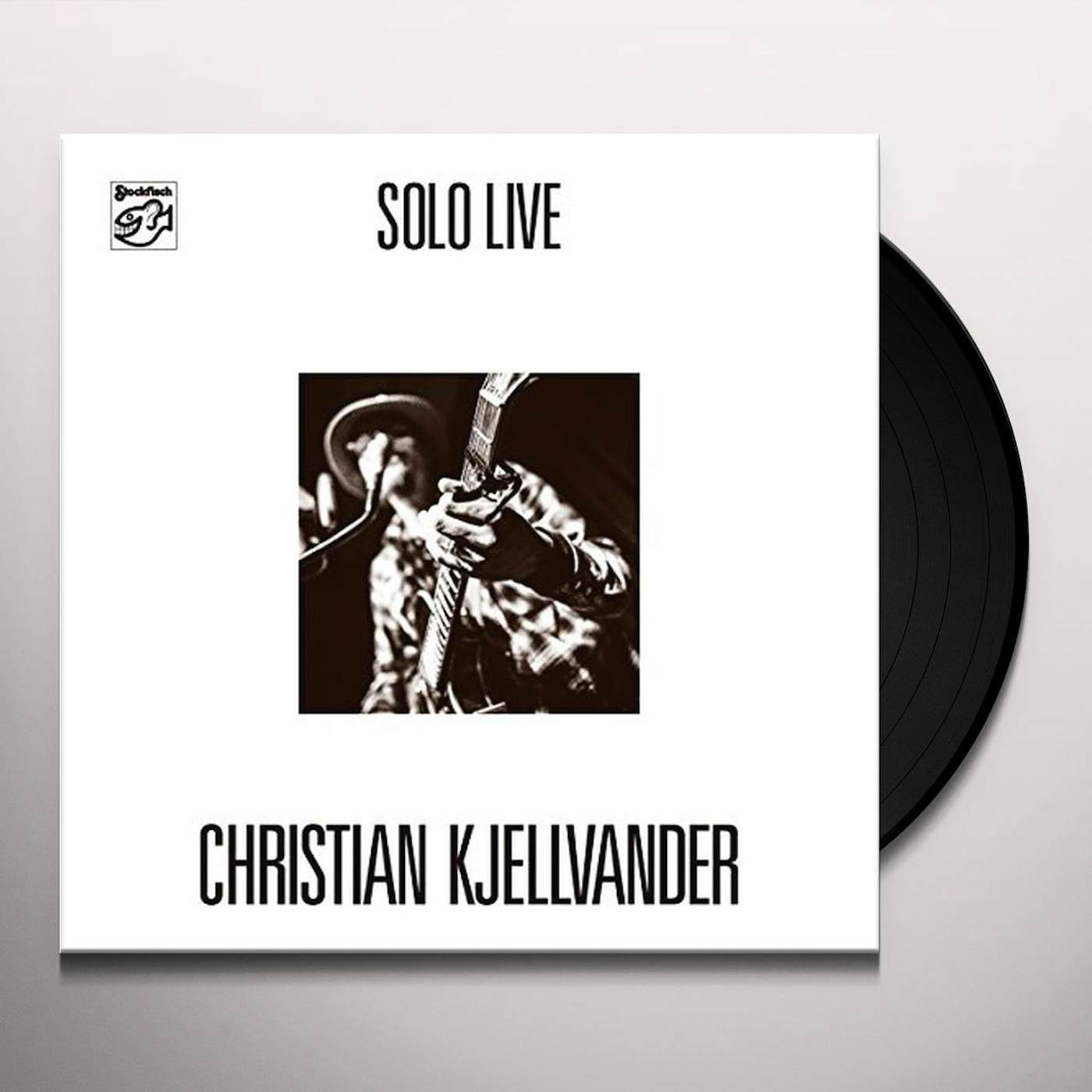 Christian Kjellvander Solo Live Vinyl Record