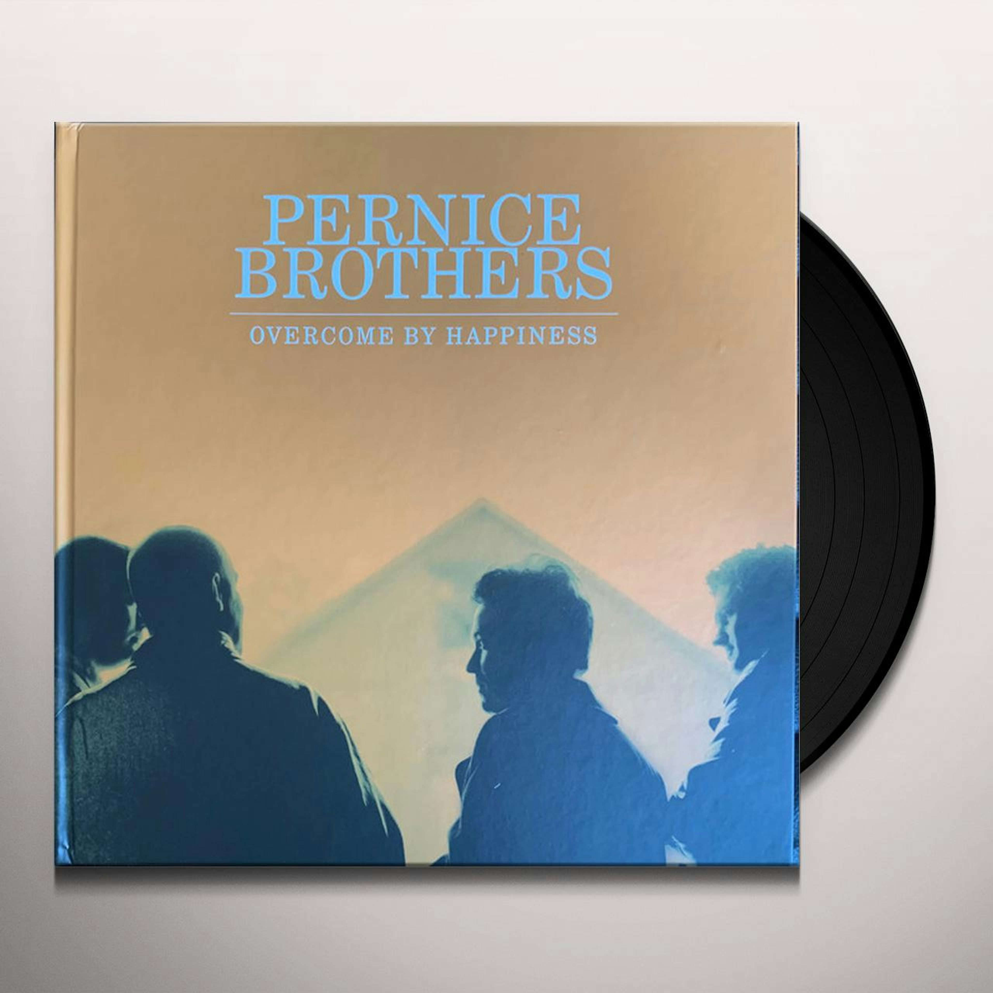 Pernice Brothers OVERCOME BY HAPPINESS & WHITE SPLATTER VINYL/2LP) Vinyl Record