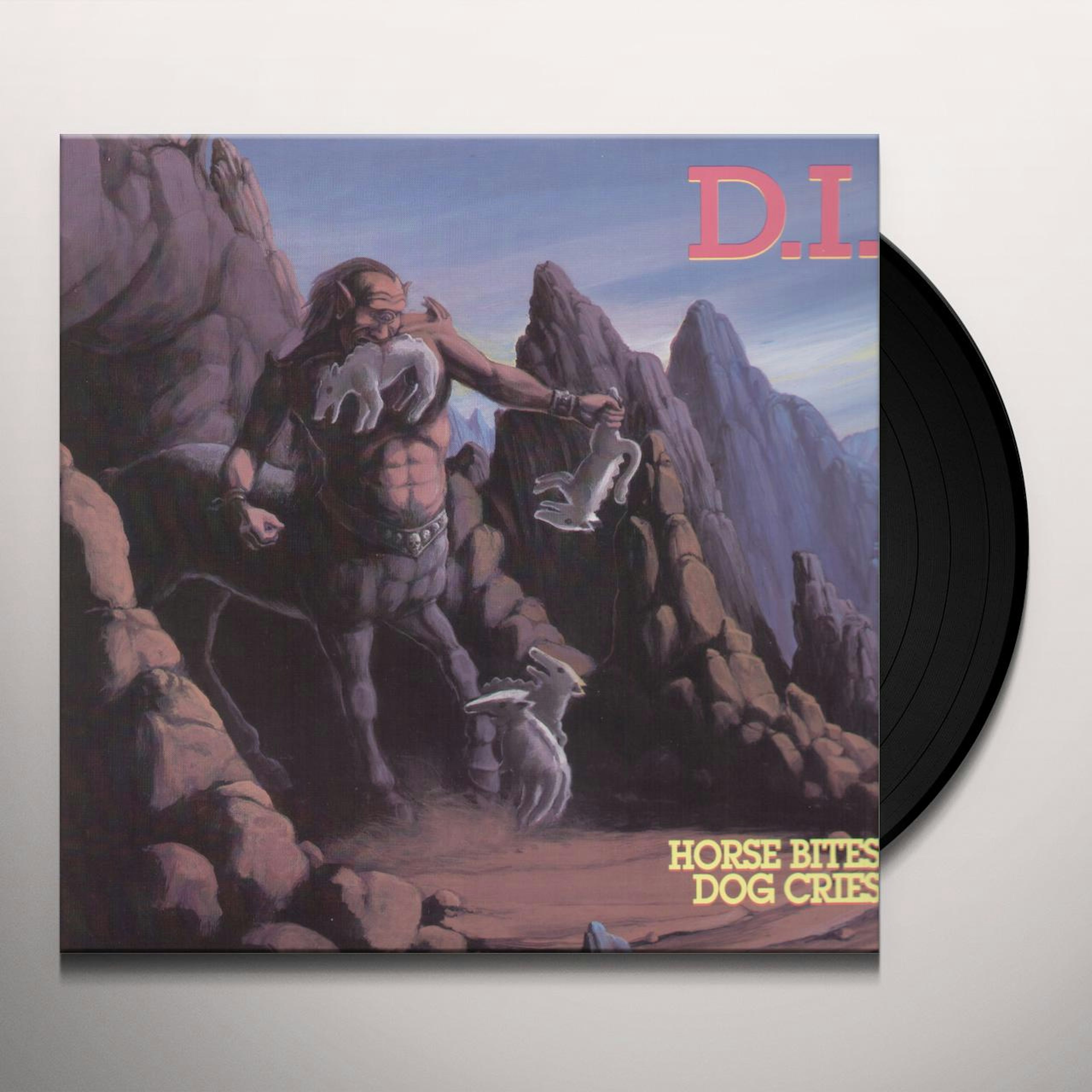 I D HORSE BITES DOG CRIES Vinyl Record