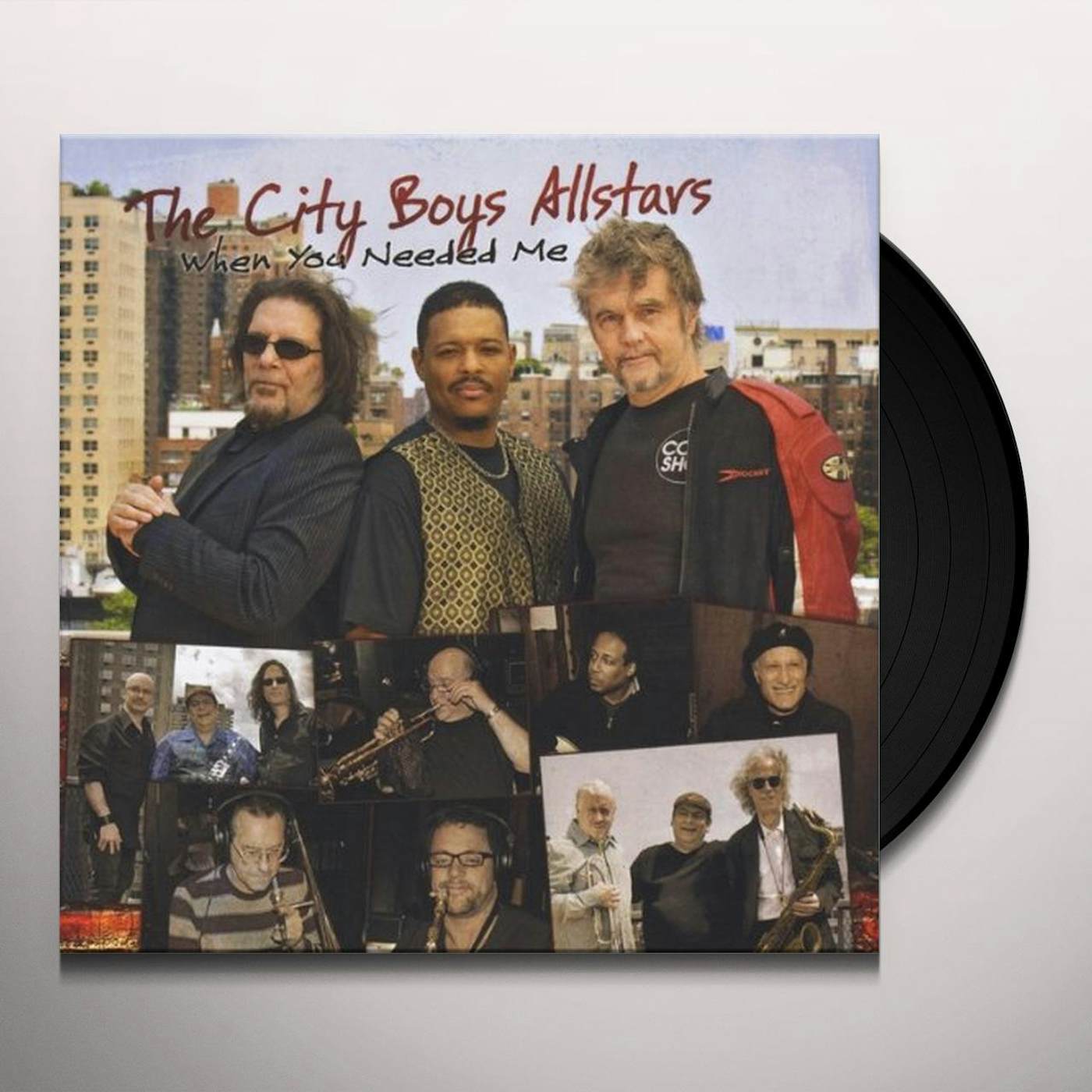 The City Boys Allstars When You Needed Me Vinyl Record