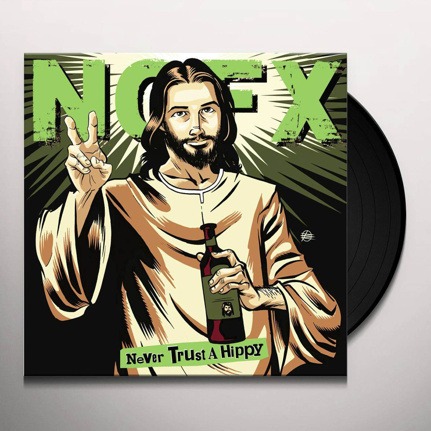 NOFX Never Trust a Hippy Vinyl Record