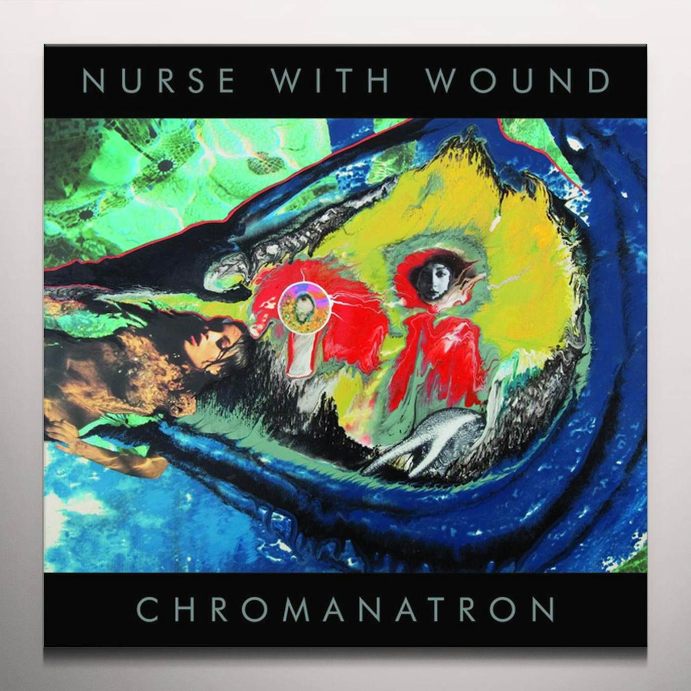 Nurse With Wound CHROMANATRON (RED AND GRAY VINYL) Vinyl Record