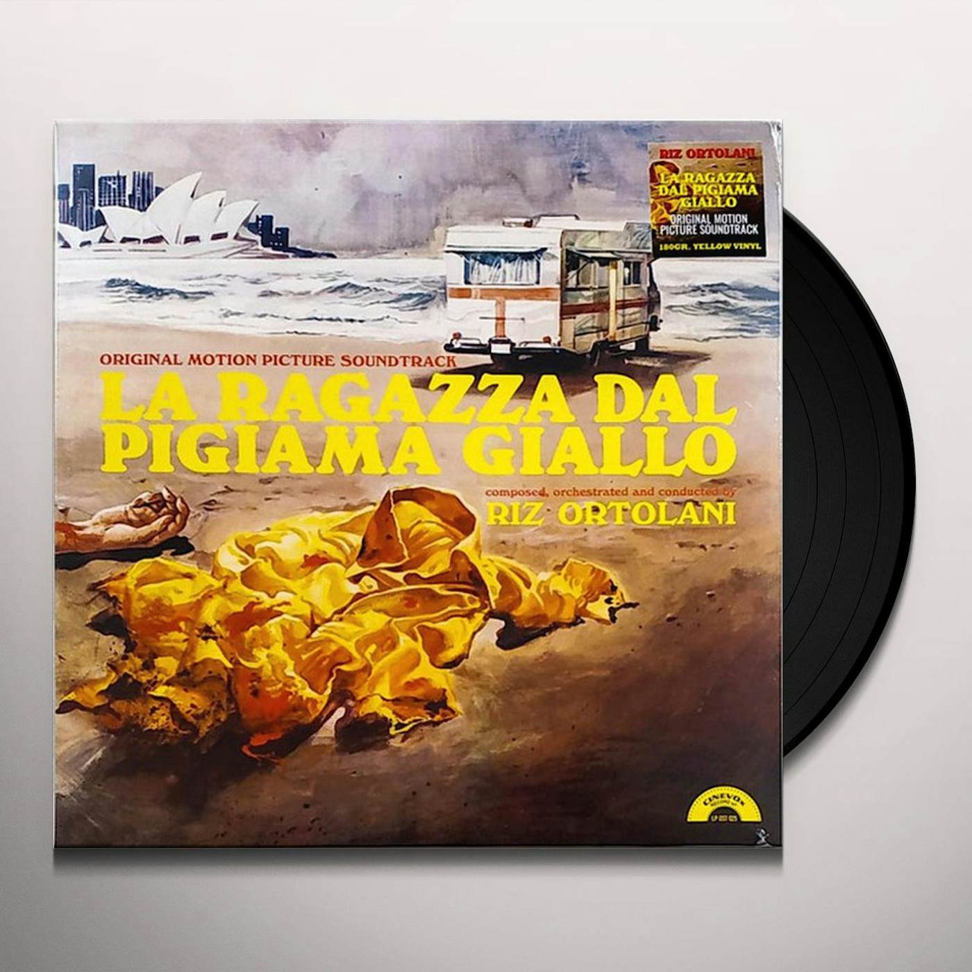 Riz Ortolani LA RAGAZZA DAL PIGIAMA GIALLO / Original Soundtrack Vinyl Record