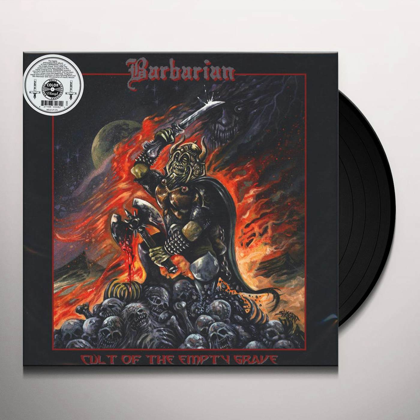 Barbarian Cult of the Empty Grave Vinyl Record