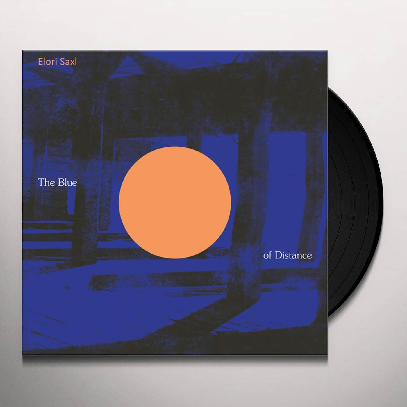 Elori Saxl BLUE OF DISTANCE (CLOUDY CLEAR VINYL) Vinyl Record