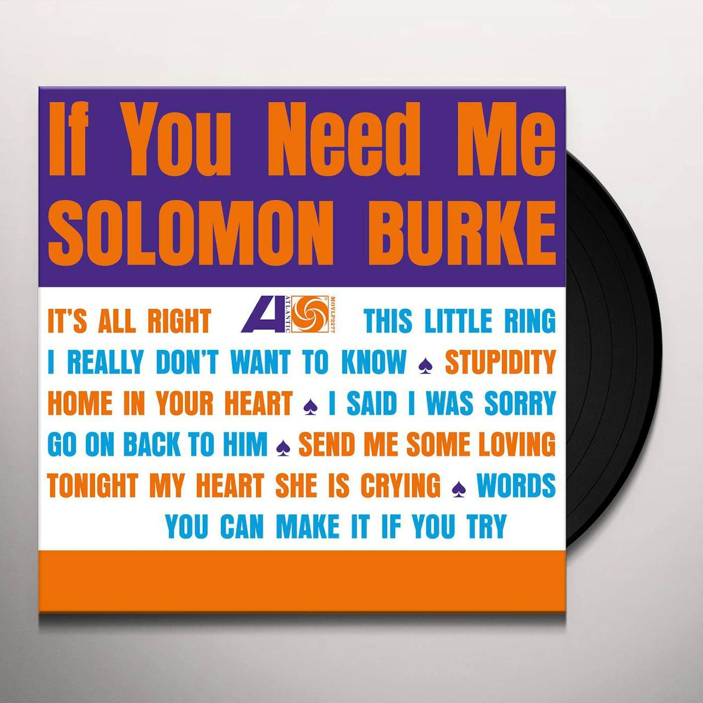 Solomon Burke If You Need Me Vinyl Record