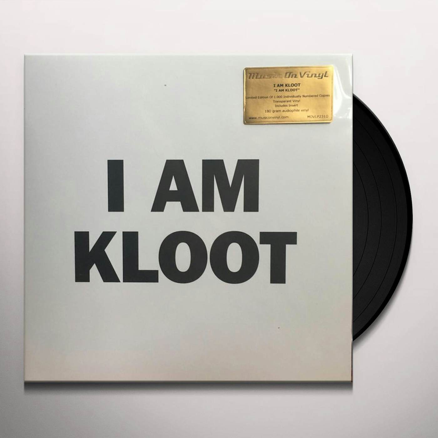 I AM KLOOT (180G/TRANSPARENT VINYL) Vinyl Record