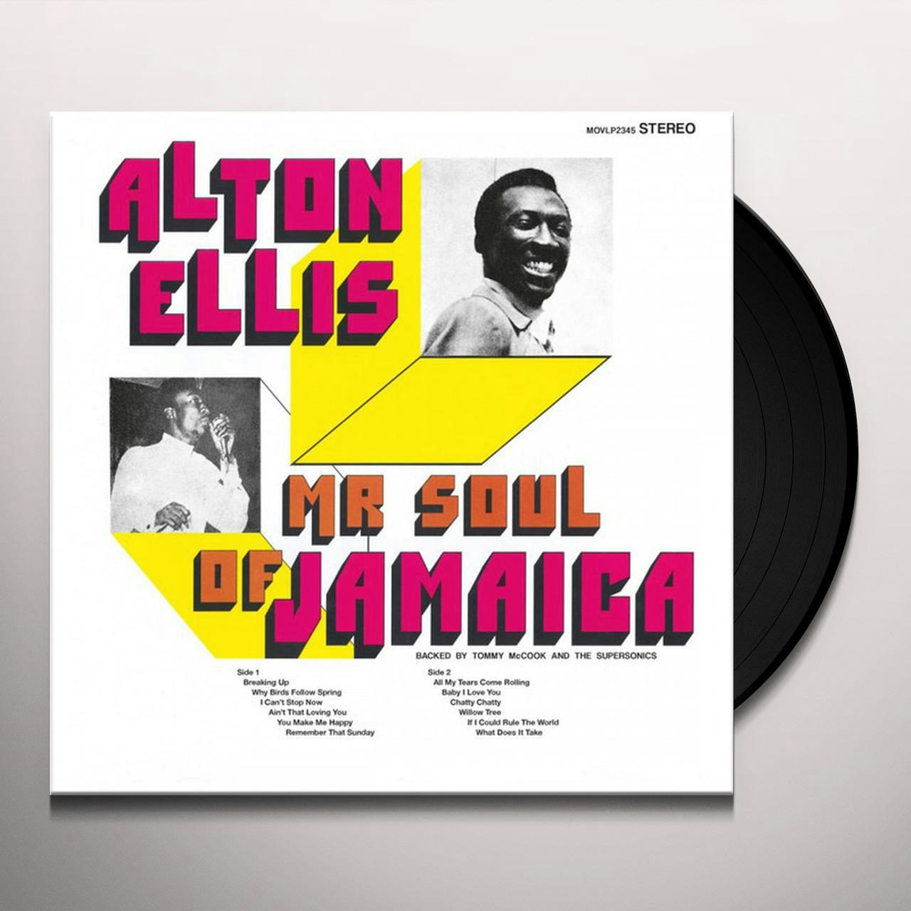 Alton Ellis Mr Soul of Jamaica Vinyl Record