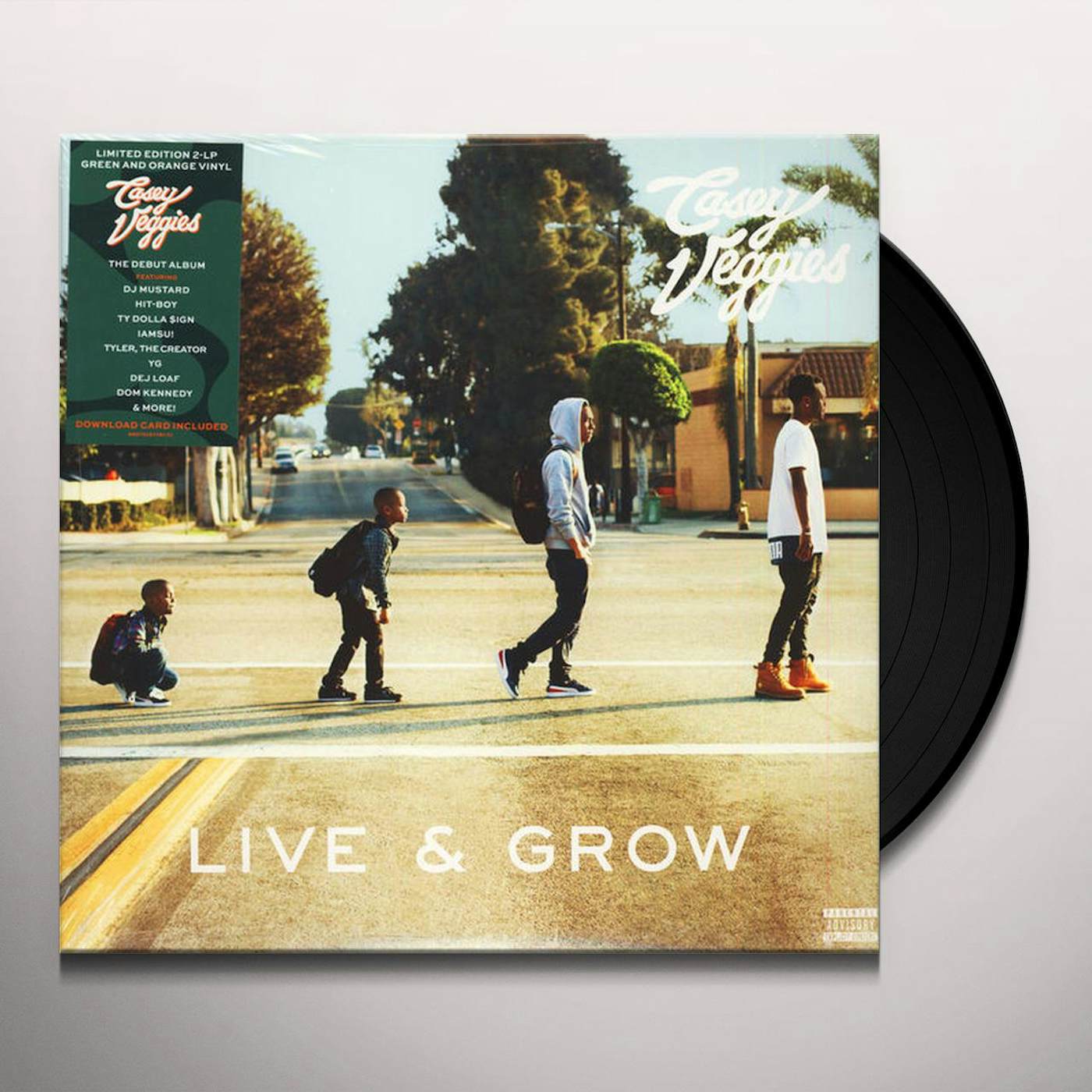 Casey Veggies Live & Grow Vinyl Record