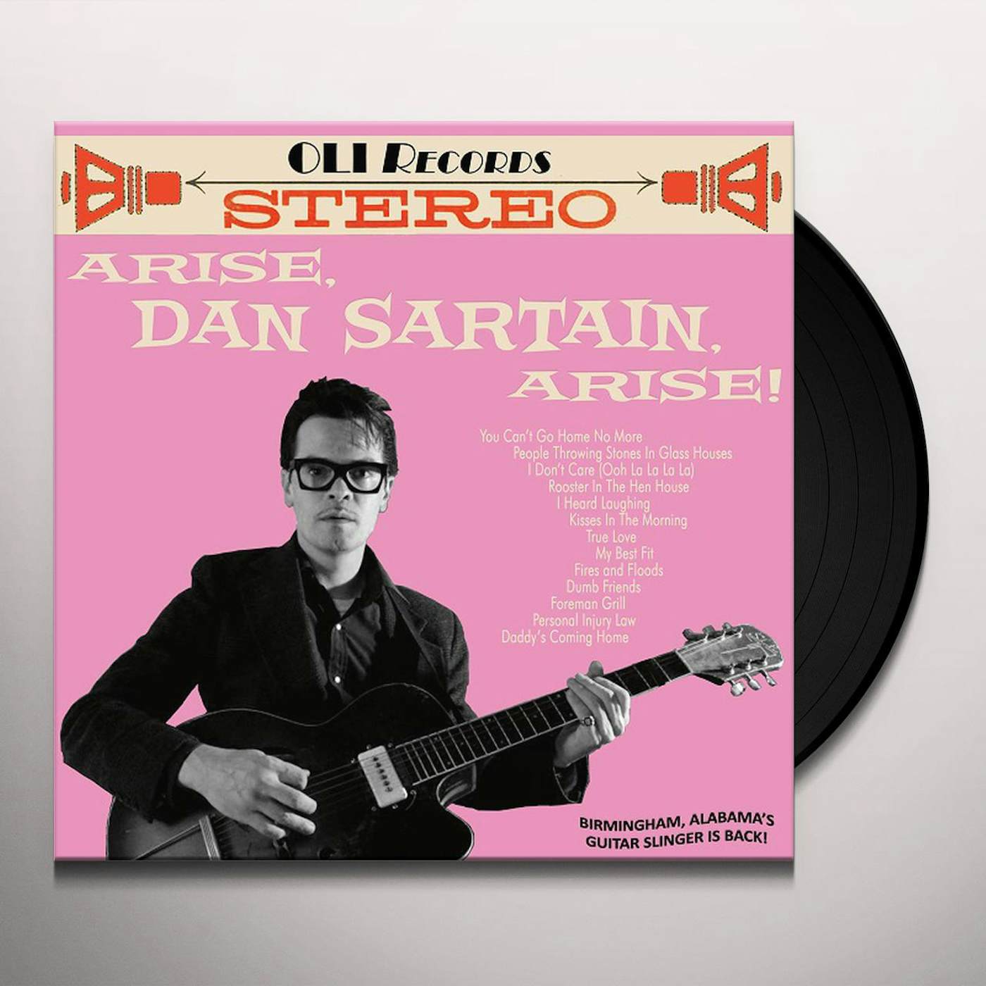 Arise  Dan Sartain  Arise Vinyl Record