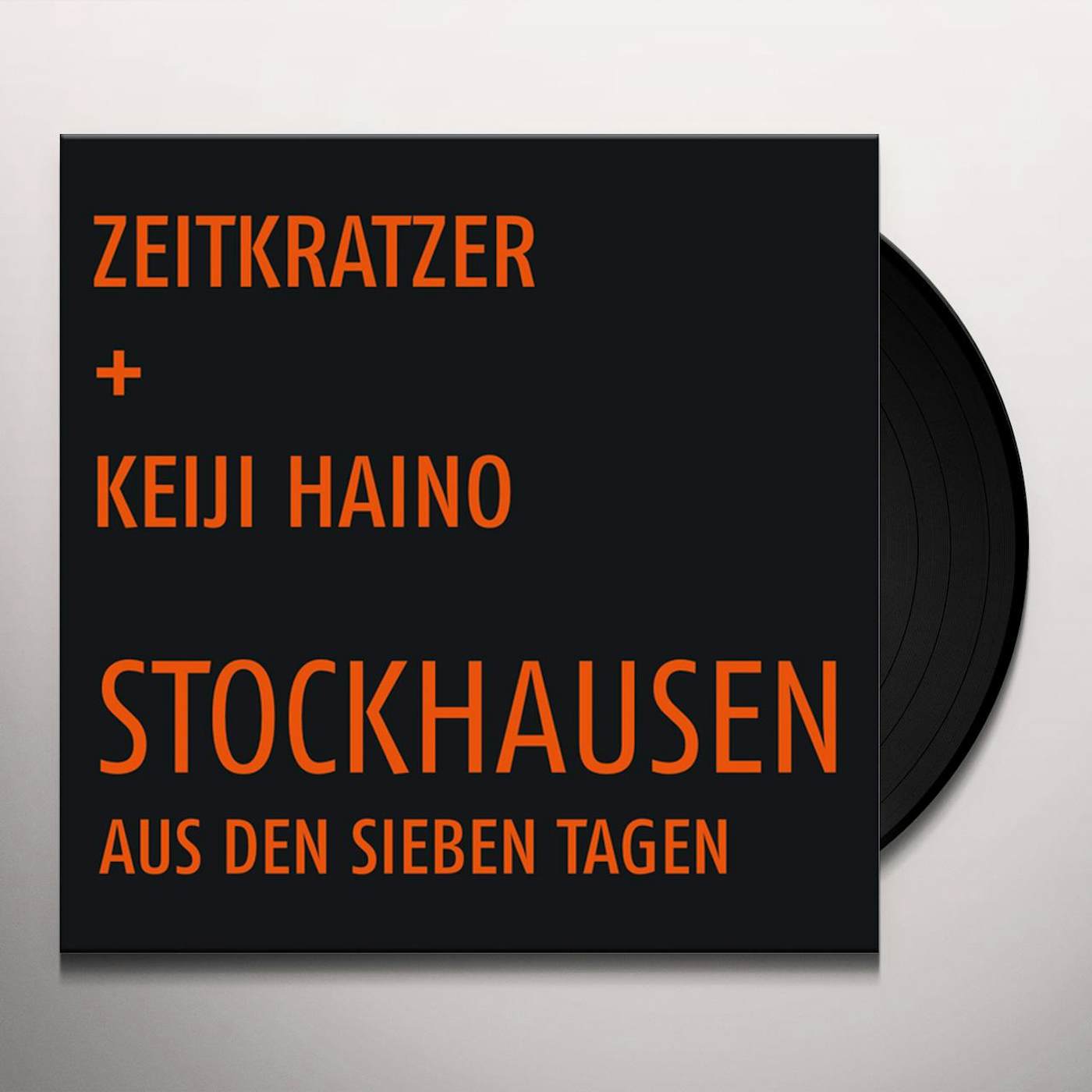 Zeitkratzer / Keiji Haino STOCKHAUSEN: AUS DEN SIEBEN TAGEN Vinyl Record