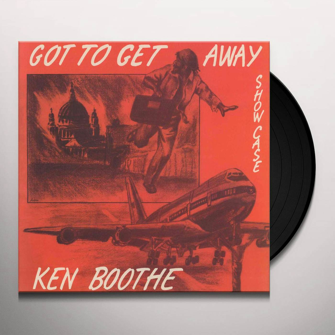Ken Boothe GOT TO GET AWAY Vinyl Record