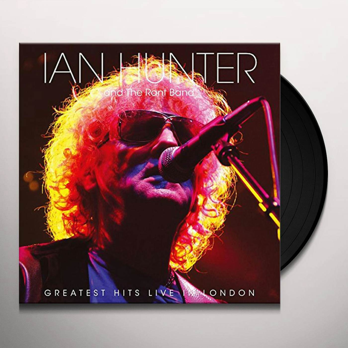 Ian Hunter GREATEST HITS LIVE IN LONDON Vinyl Record