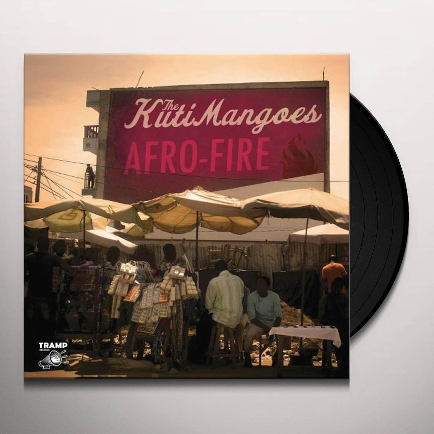 The KutiMangoes Afro-Fire Vinyl Record