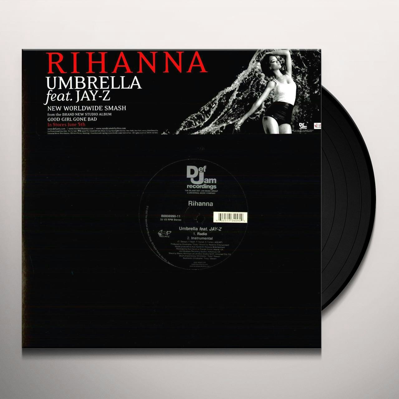 Rihanna UMBRELLA (X2) Vinyl Record