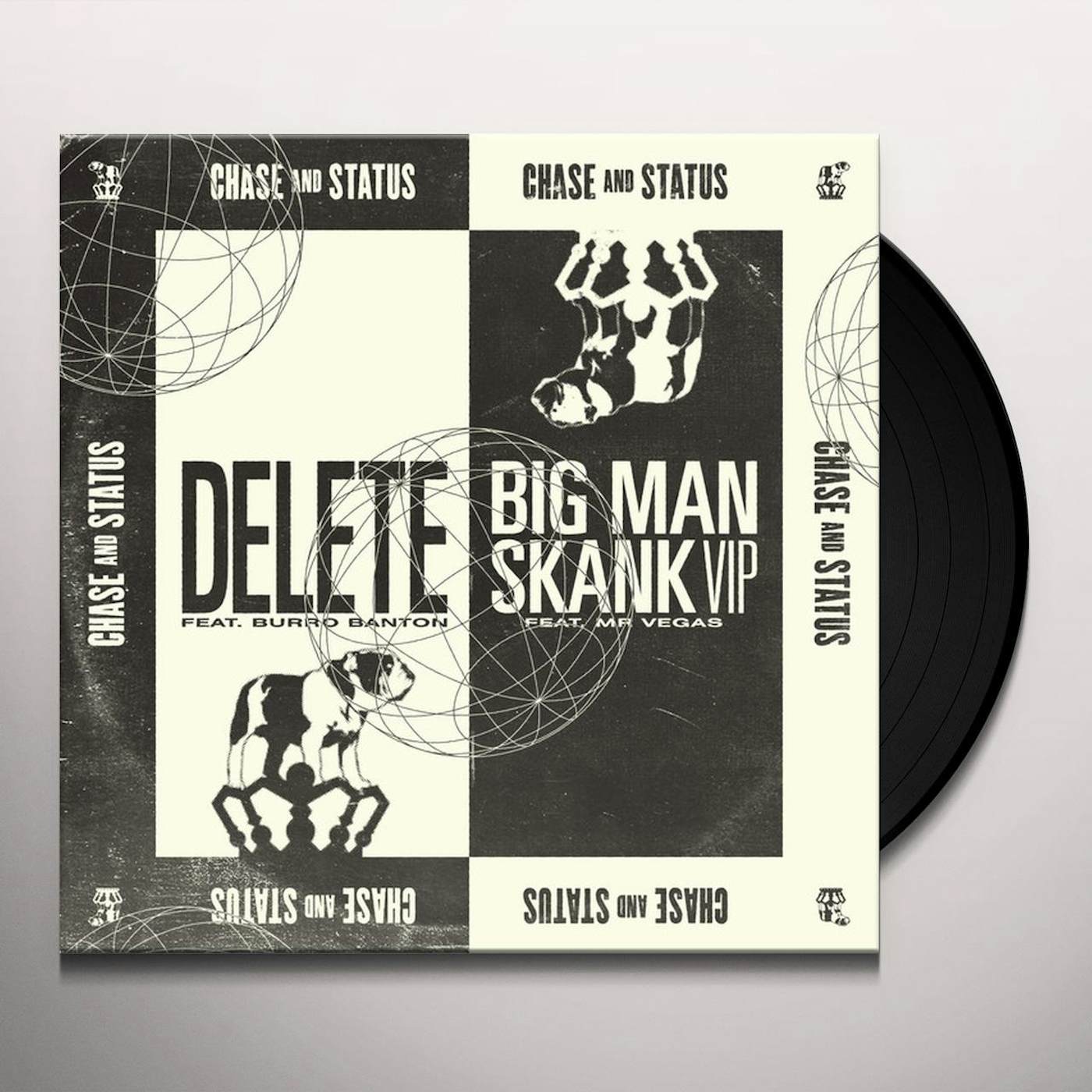 Chase & Status Delete / Big Man Skank (VIP) Vinyl Record
