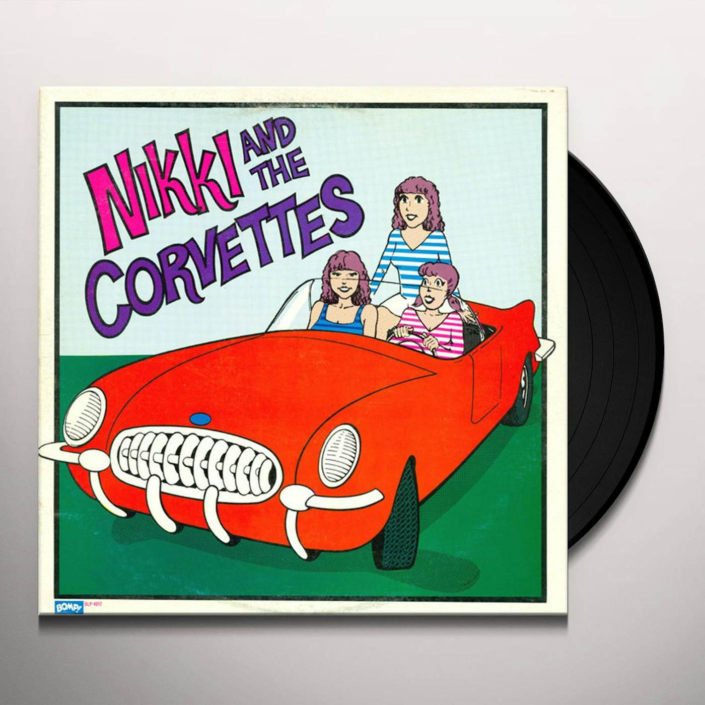 NIKKI & THE CORVETTES (BLUE VINYL) Vinyl Record