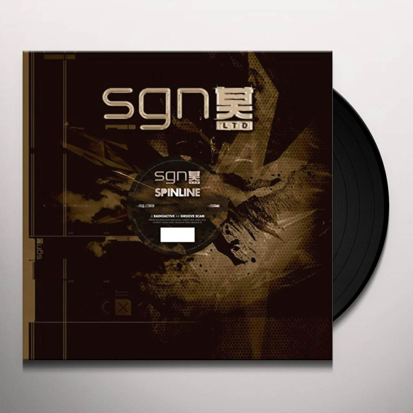 Spinline RADIOACTIVE-GROOVE SCAM Vinyl Record