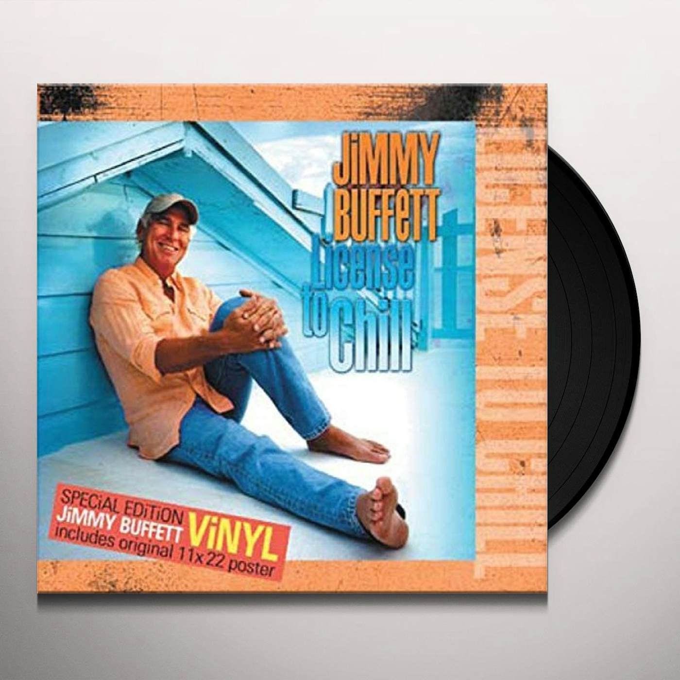 Jimmy Buffett License to Chill Vinyl Record