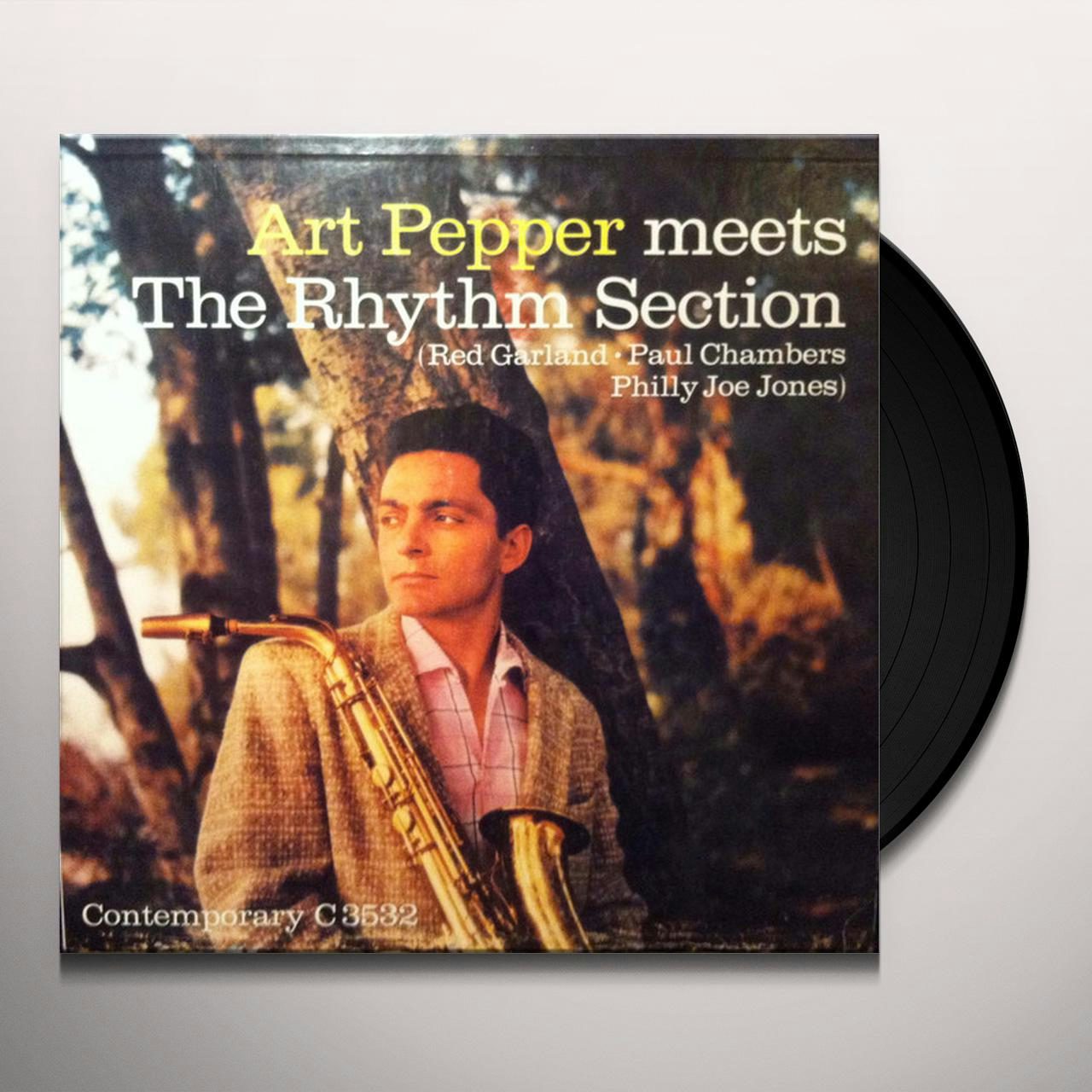 Art Pepper MEETS THE RHYTHM SECTION (CONTEMPORARY Vinyl Record