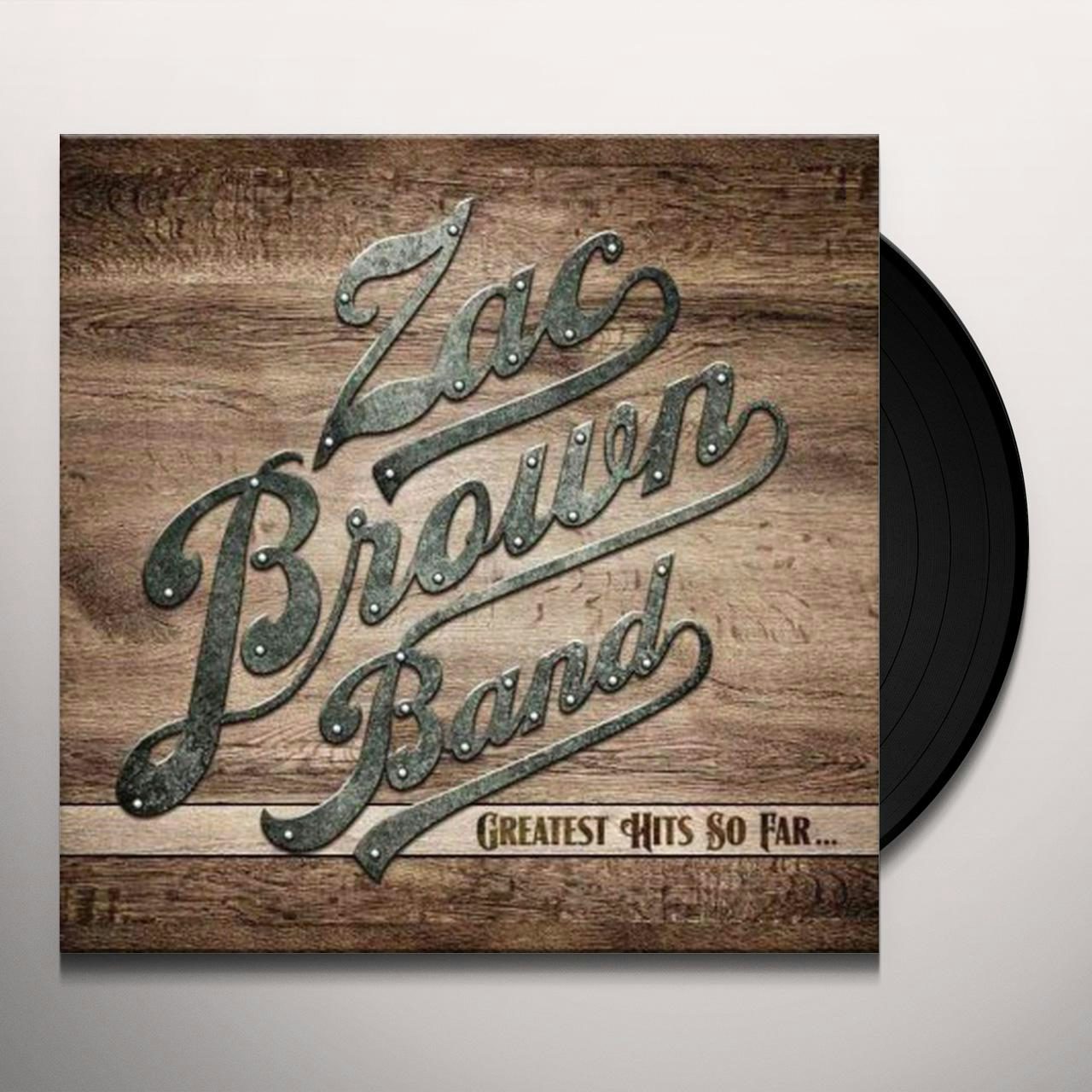 Zac Brown Band GREATEST HITS SO FAR Vinyl Record