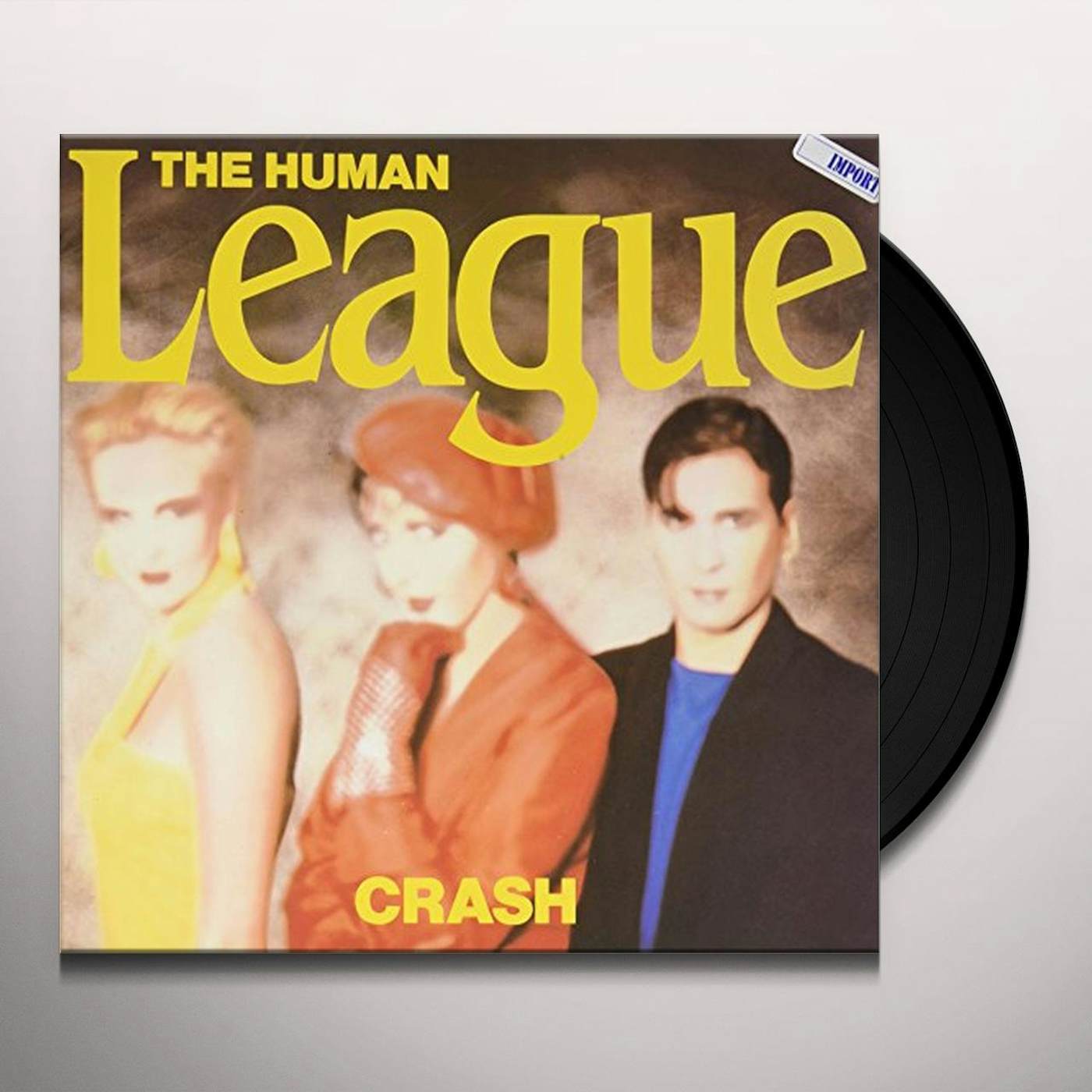The Human League CRASH (W/ HUMAN) Vinyl Record