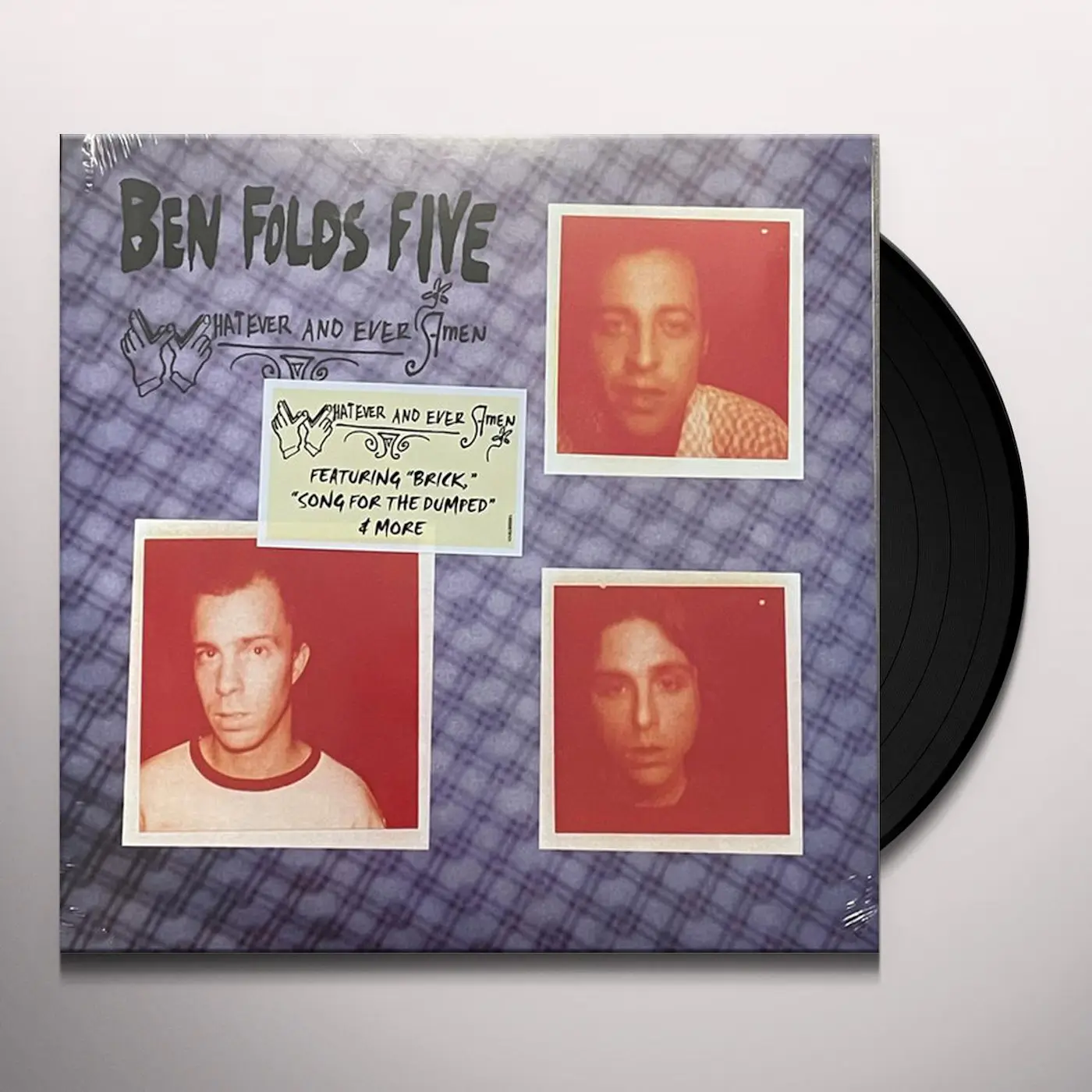 Ben Folds Five WHATEVER & EVER AMEN Vinyl Record