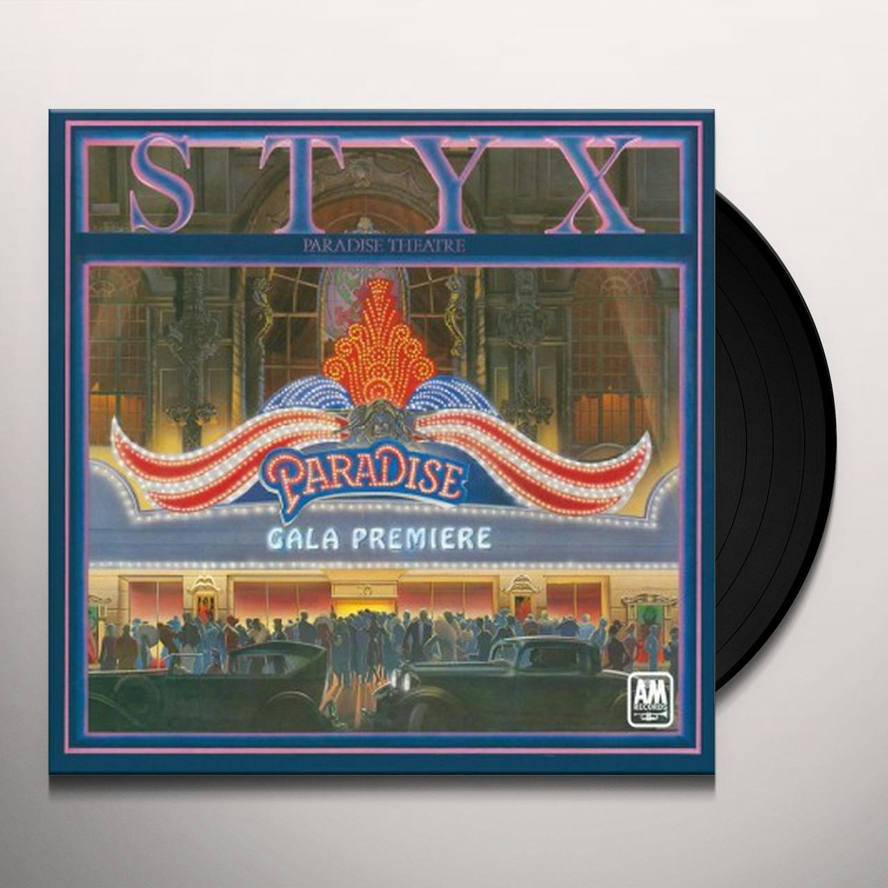 Styx PARADISE THEATER Vinyl Record