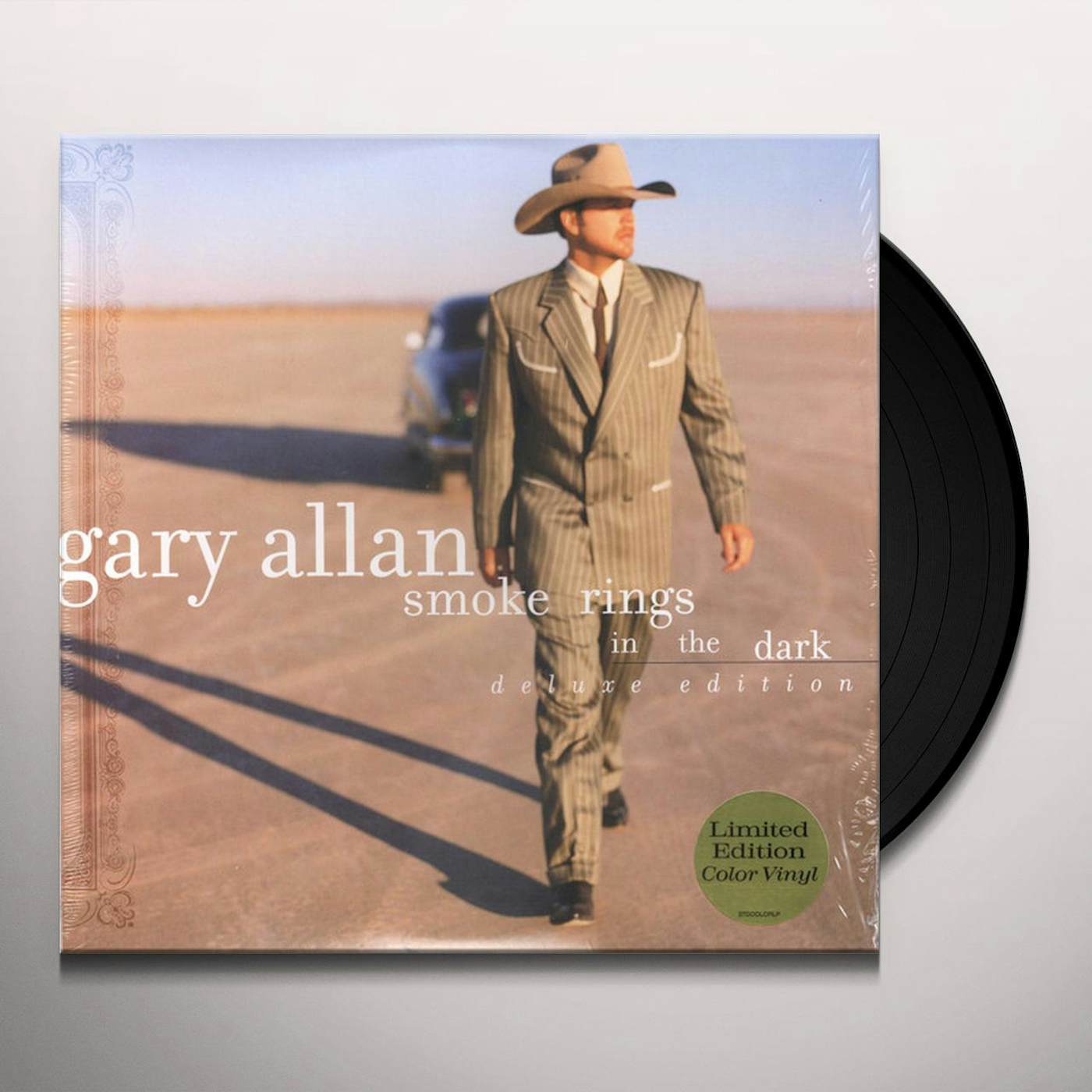 Gary Allan SMOKE RINGS IN THE DARK (DELUXE/NEON GREEN VINYL) Vinyl Record