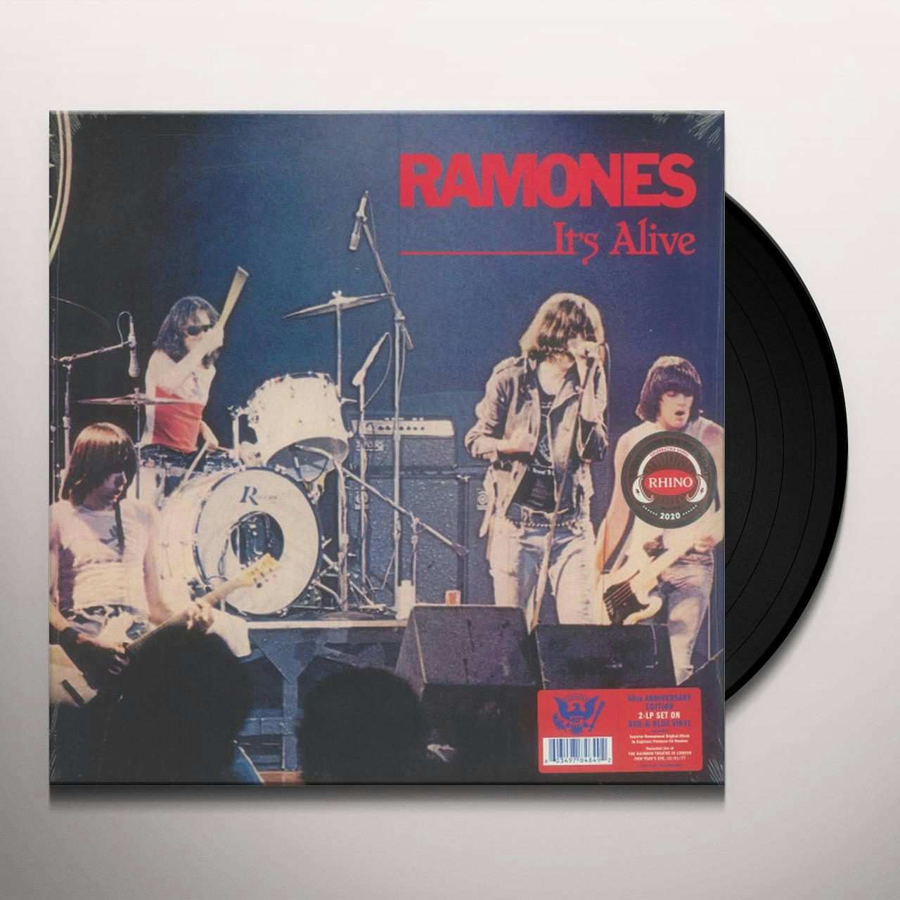 Ramones IT'S ALIVE (2019 REMASTER) Vinyl Record