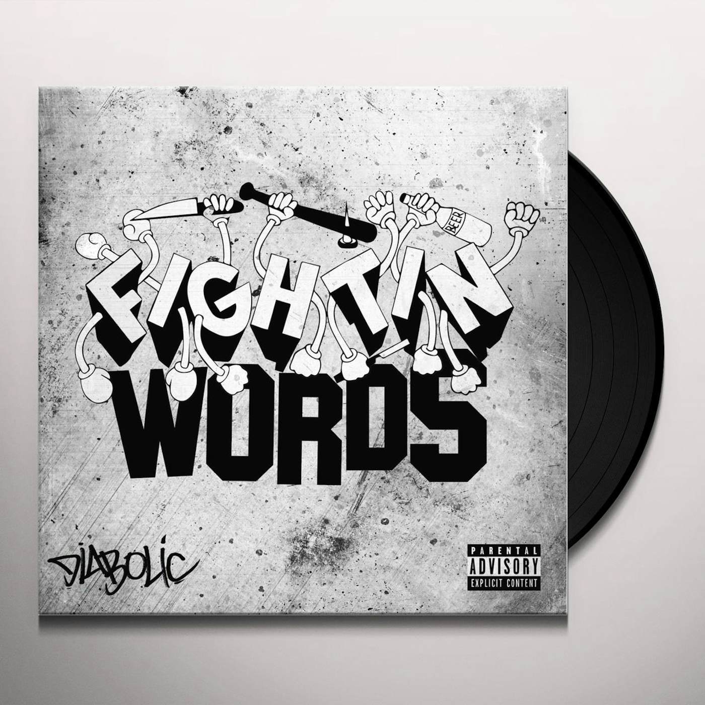 Diabolic FIGHTIN' WORDS Vinyl Record