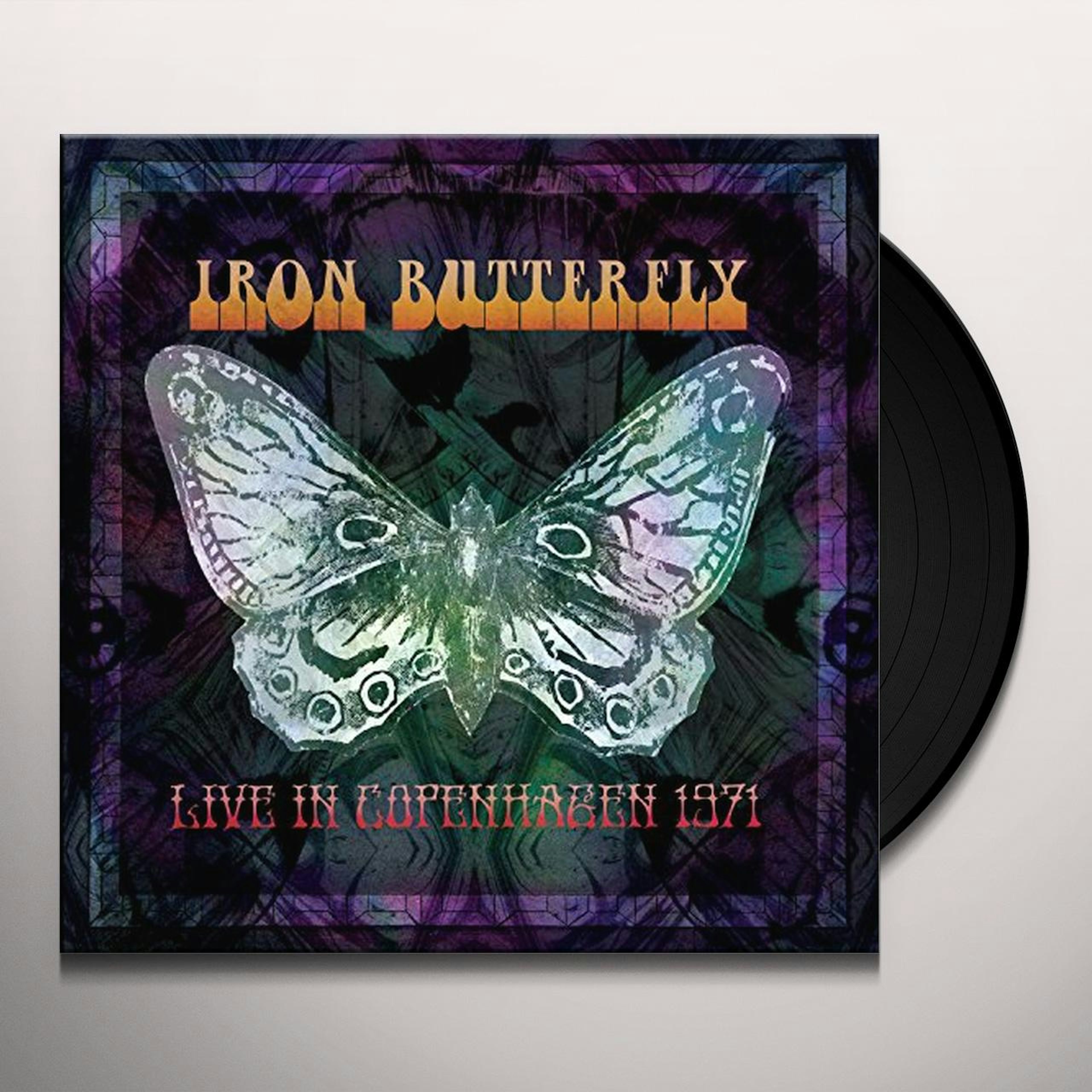 Iron Butterfly LIVE IN COPENHAGEN 1971 Vinyl Record