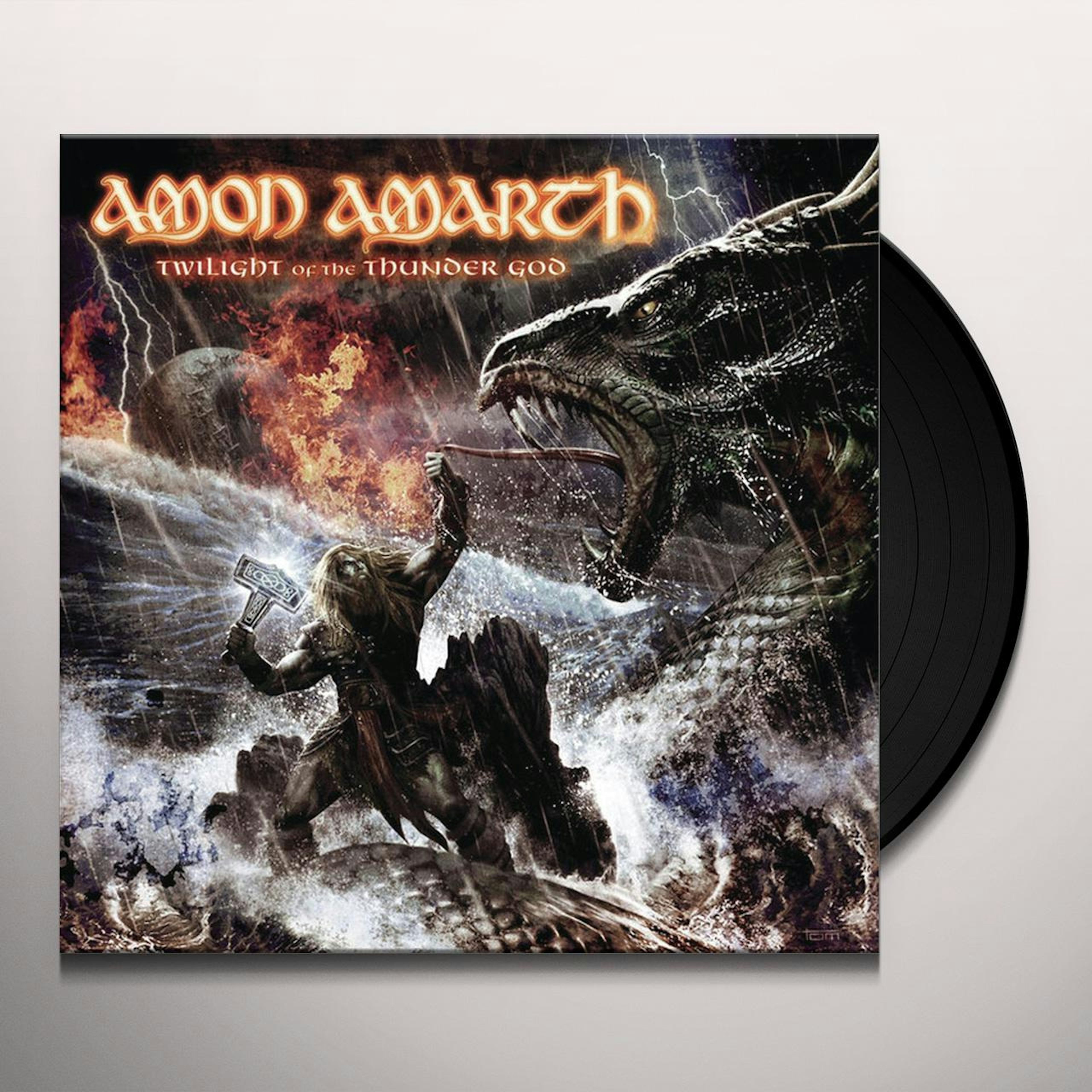 Amon Amarth TWILIGHT OF THE THUNDER GOD Vinyl Record